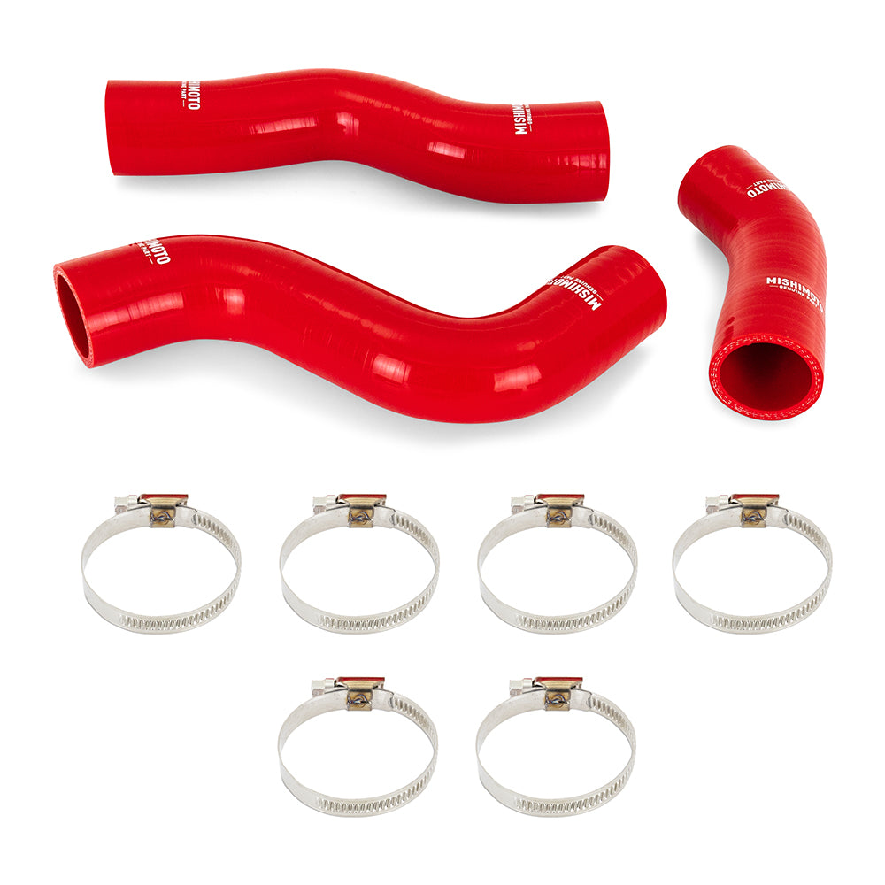Mishimoto Silicone Radiator Hose Kit, fits Toyota Land Cruiser 4.5L 1992-1997, Red MMHOSE-LCR-92RD