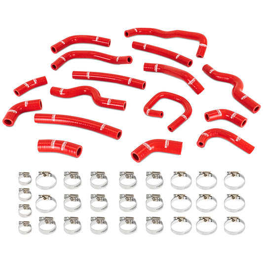 Mishimoto Silicone Heater Hose Kit, fits Toyota Land Cruiser 4.7L 1998-2002, Red MMHOSE-LCR-99HHRD