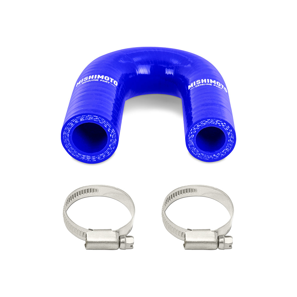 Mishimoto Silicone GM LS V8 Heater Core Bypass Hose, Blue MMHOSE-LSHB-BL
