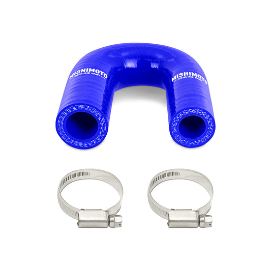 Mishimoto Silicone GM LS V8 Heater Core Bypass Hose, Blue MMHOSE-LSHB-BL