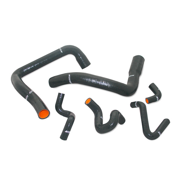 Mishimoto Ford Mustang GT/Cobra Silicone Radiator Hose Kit, 1986-1993, Black MMHOSE-MUS-86BK