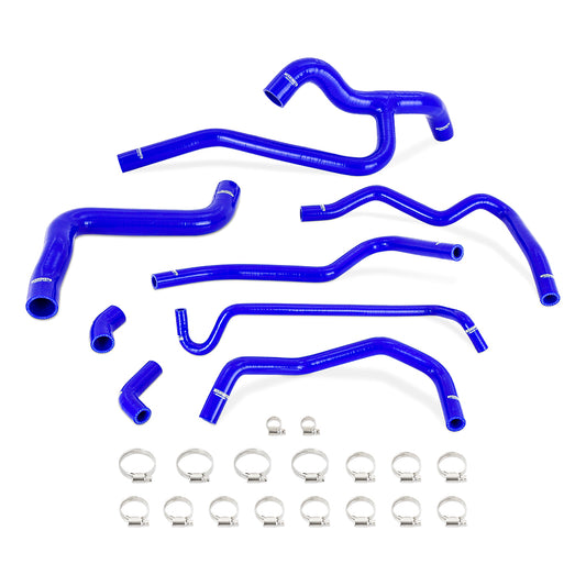 Mishimoto Silicone Radiator & Heater Hose Kit, fits Ford Mustang V6 4.0L 2005-2010, Blue MMHOSE-MUS40-05BL