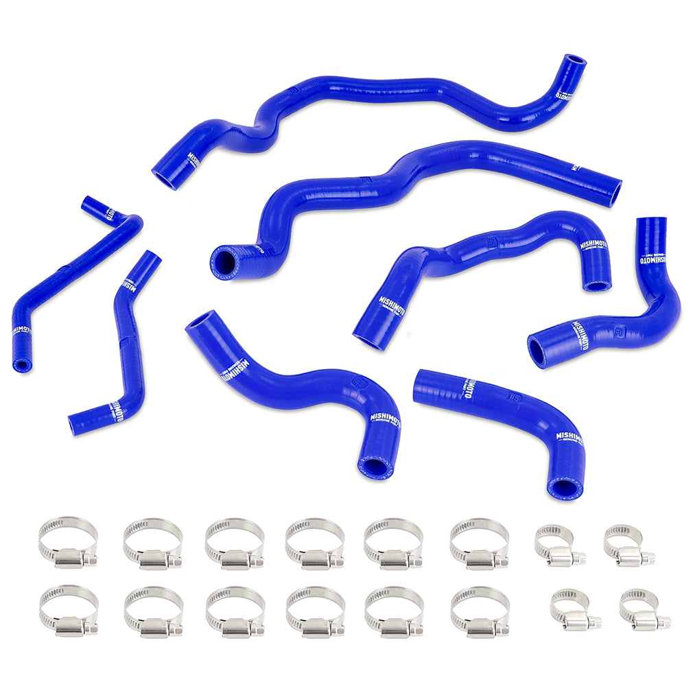 Mishimoto Silicone Intercooler Coolant Hose Kit, fits Infiniti Q50/Q60 3.0T 2016+, Blue MMHOSE-Q50-16ANCBL