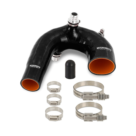 Mishimoto Silicone Intake J-Tube, Fits Polaris RZR XP Turbo 2016+, Black MMHOSE-RZR-16AIBK