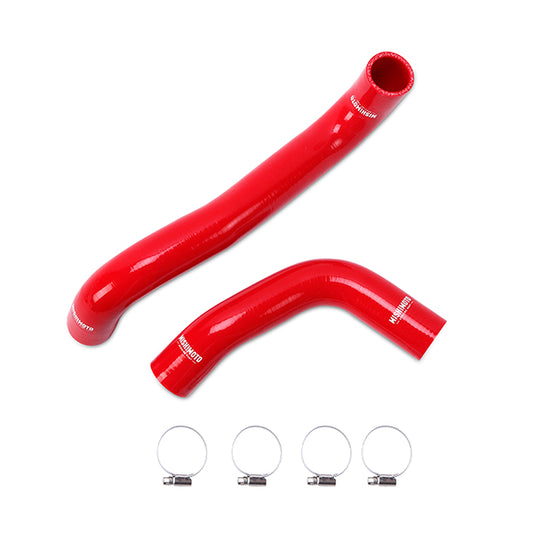 Mishimoto Silicone Radiator Hose Kit fits Subaru WRX 2008-2014 / STI 2008-2021, Red MMHOSE-STI-08RD