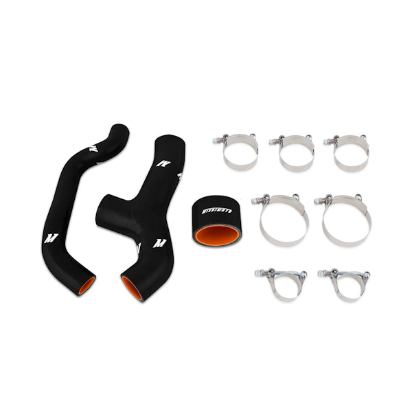 Mishimoto Subaru WRX 2006-2007/Forester XT 2004-2008 Silicone Intercooler Hoses, Black MMHOSE-SUB-INT6BK