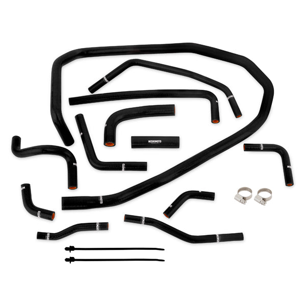 Mishimoto Subaru WRX Silicone Ancillary Hose Kit, Black, 2015-2021 MMHOSE-WRX-15ANCBK