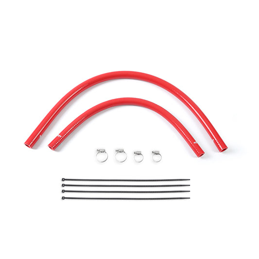 Mishimoto Jeep Cherokee XJ 4.0L Silicone Heater Hose Kit, Red MMHOSE-XJ6-92HHRD