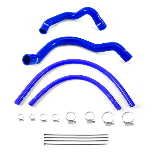 Mishimoto Jeep Cherokee XJ 4.0L Silicone Radiator and Heater Hose Kit, Blue MMHOSE-XJ6-92KBL