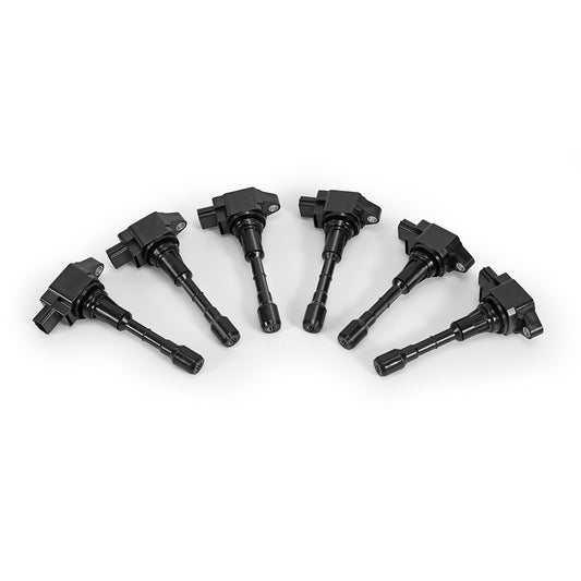 Mishimoto Ignition Coil, fits Nissan 370Z 2009-2020, Set of 6 MMIG-370Z-0906