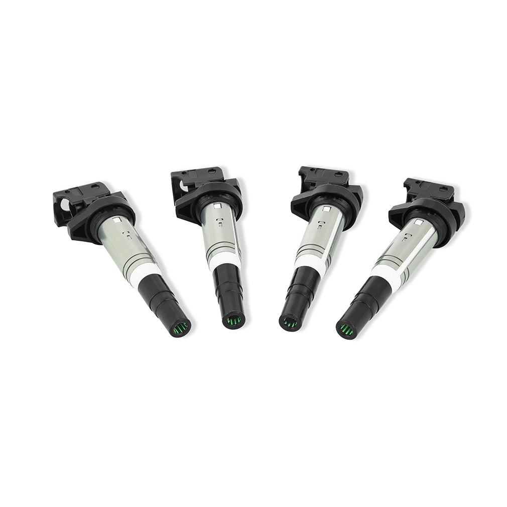 Mishimoto Ignition Coil, fits BMW M54, N20, N52, N54, N55, N62, S54, S62 2002+, Set of 4 MMIG-BMW-0204