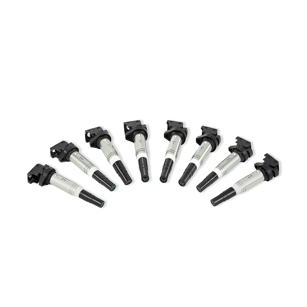 Mishimoto Ignition Coil, fits BMW M54, N20, N52, N54, N55, N62, S54, S62 2002+, Set of 8 MMIG-BMW-0208