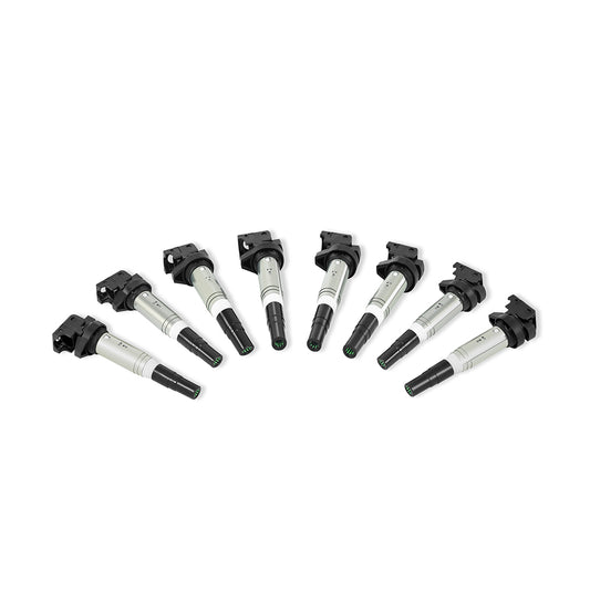 Mishimoto Ignition Coil, fits BMW M54, N20, N52, N54, N55, N62, S54, S62 2002+, Set of 8 MMIG-BMW-0208