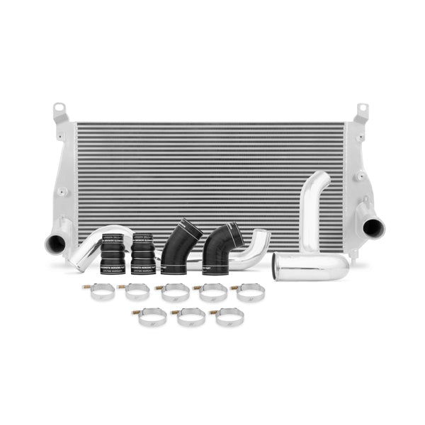 Mishimoto Chevrolet/GMC 6.6L Duramax Intercooler Kit, Silver MMINT-DMAX-02KSL
