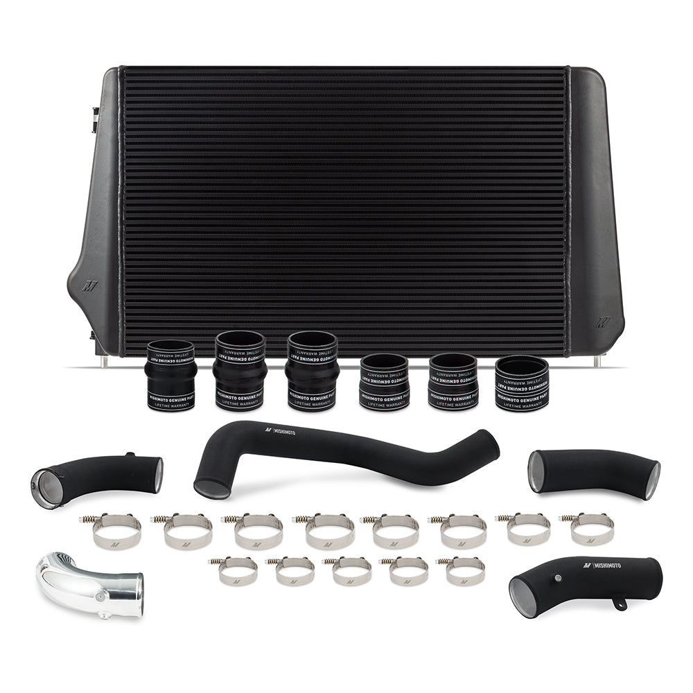 Mishimoto Performance Intercooler Kit, fits Chevrolet/GMC 6.6L Duramax L5P 2017-2019 MMINT-DMAX-17KBKBK