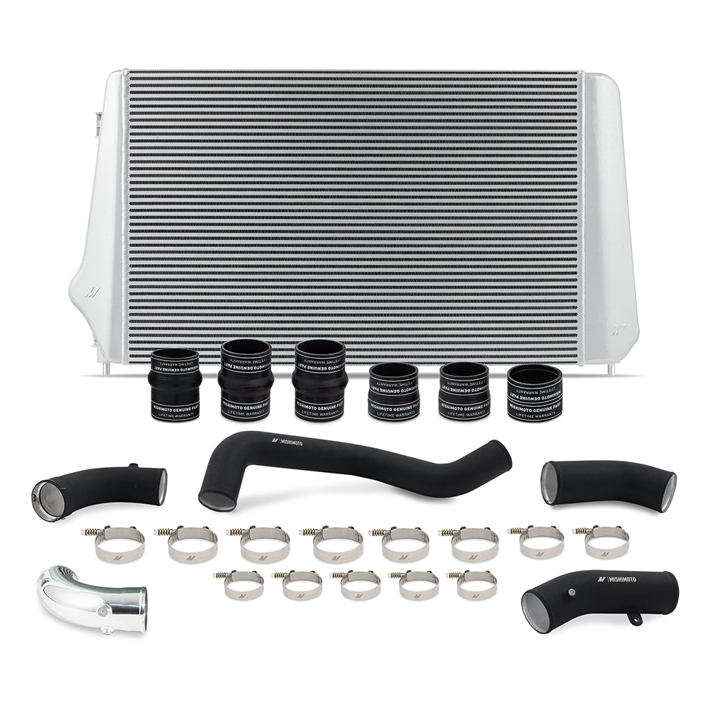 Mishimoto Performance Intercooler Kit, fits Chevrolet/GMC 6.6L Duramax L5P 2017-2019 MMINT-DMAX-17KSLBK