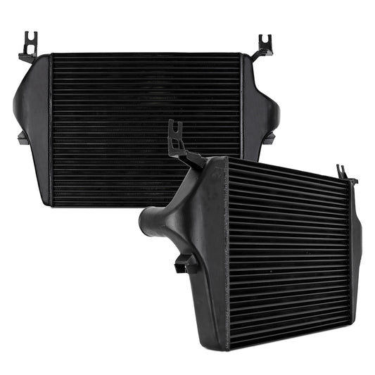 Mishimoto Cast End Tank Replacement Intercooler, Fits Ford 6.0L Powerstroke 2003-2007 MMINT-F2D-03TBK