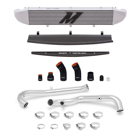 Mishimoto Ford Fiesta ST Intercooler Kit, 2014-2019 Polished Pipes, Silver Cooler MMINT-FIST-14KPSL