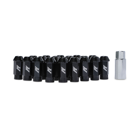 Mishimoto Aluminum Locking Lug Nuts M12 x 1.25 Black MMLG-125-LOCKBK