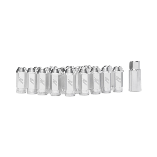 Mishimoto Aluminum Locking Lug Nuts M12 x 1.25 Silver MMLG-125-LOCKSL