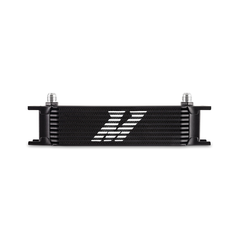 Mishimoto Universal 10-Row Oil Cooler, -8AN, Black MMOC-10-8BK