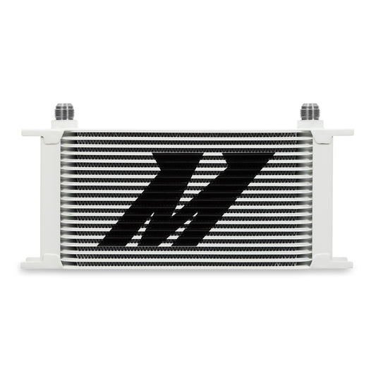 Mishimoto Universal 19-Row Oil Cooler, White MMOC-19WT