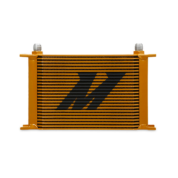 Mishimoto Universal 25-Row Oil Cooler, Gold MMOC-25G