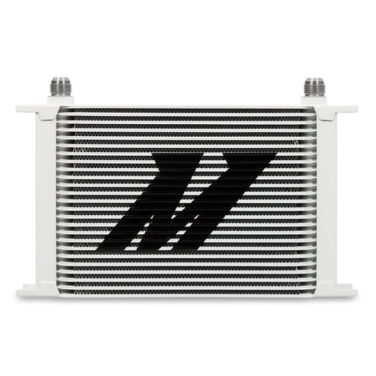 Mishimoto Universal 25-Row Oil Cooler, White MMOC-25WT