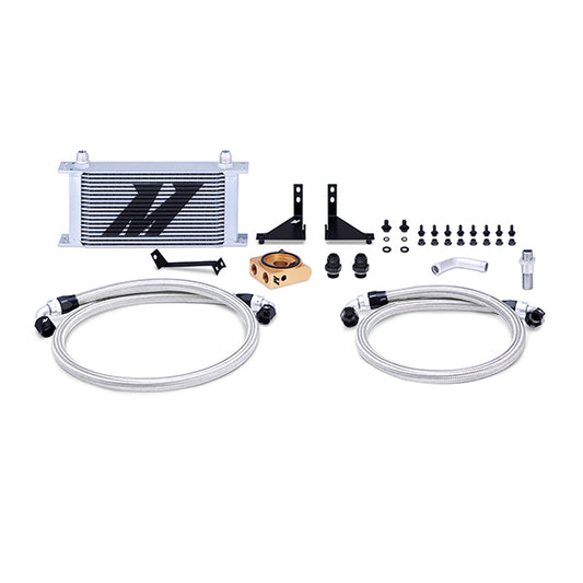 Mishimoto Ford Fiesta ST Oil Cooler Kit, 2014-2019 Silver Thermostatic MMOC-FIST-14T