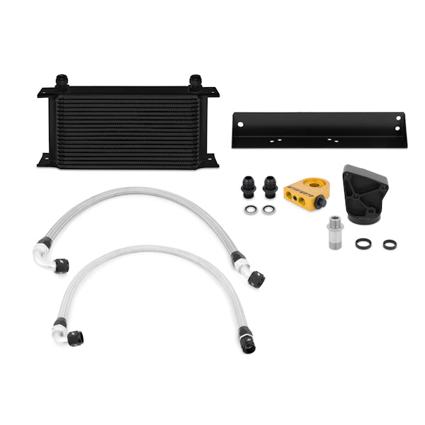 Mishimoto Hyundai Genesis Coupe 3.8L Thermostatic Oil Cooler Kit, Black MMOC-GEN6-10TBK
