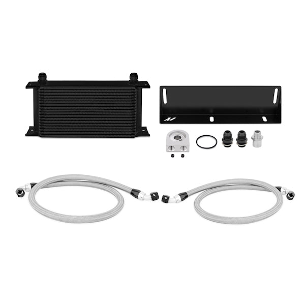 Mishimoto Ford Mustang 5.0L Oil Cooler Kit, Black MMOC-MUS-79BK
