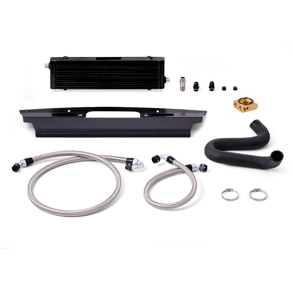 Mishimoto Ford Mustang GT Black Oil Cooler Kit, 2015-2017 MMOC-MUS8-15TBK
