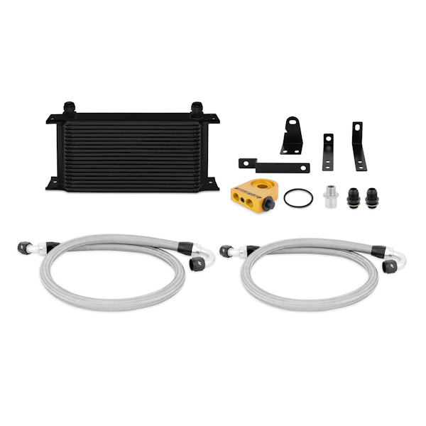 Mishimoto 2000-2009 Honda S2000 Thermostatic Oil Cooler Kit, Black MMOC-S2K-00TBK