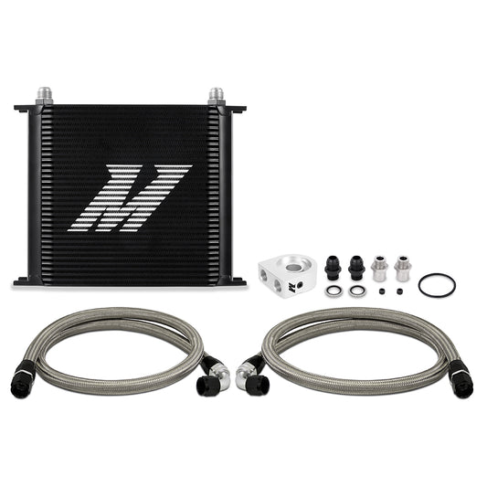 Mishimoto Universal Oil Cooler Kit, 34-Row MMOC-U34BK