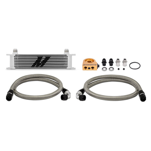 Mishimoto Universal Thermostatic 10 Row Oil Cooler Kit MMOC-UT