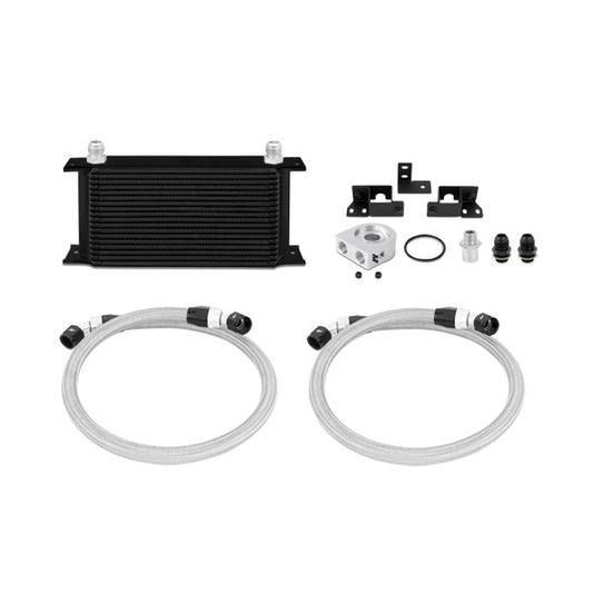 Mishimoto Jeep Wrangler JK Oil Cooler Kit, 2007-2011 MMOC-WRA-07BK