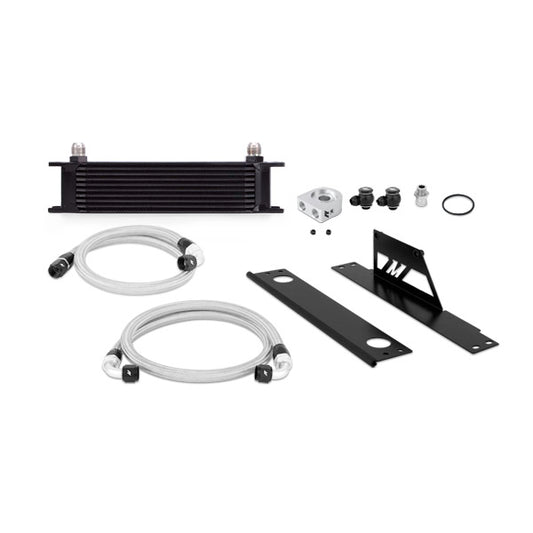 Mishimoto 2001-2005 Subaru WRX and STI Oil Cooler Kit, Black MMOC-WRX-01BK