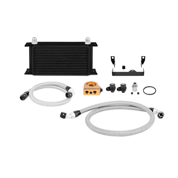 Mishimoto 2006-2007 Subaru WRX/STi Thermostatic Oil Cooler Kit, Black MMOC-WRX-06TBK