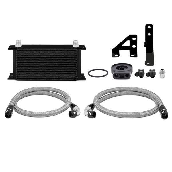 Mishimoto Subaru WRX Oil Cooler Kit, Black, 2015-2021 MMOC-WRX-15BK