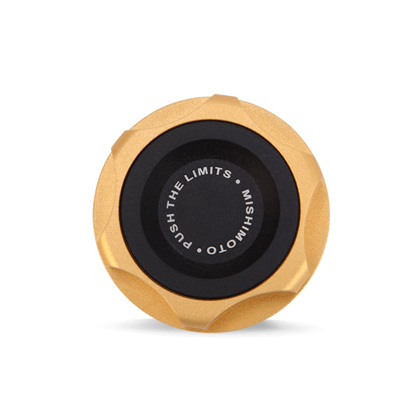 Mishimoto Limited Edition Subaru Oil Filler Cap, Gold MMOFC-SUB-GD