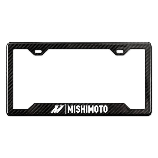 Mishimoto Carbon Fiber License Plate Frame, Gloss Carbon Fiber MMPROMO-FRAME-CF-G