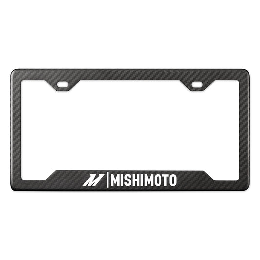 Mishimoto Carbon Fiber License Plate Frame, Matte Carbon Fiber MMPROMO-FRAME-CF-M