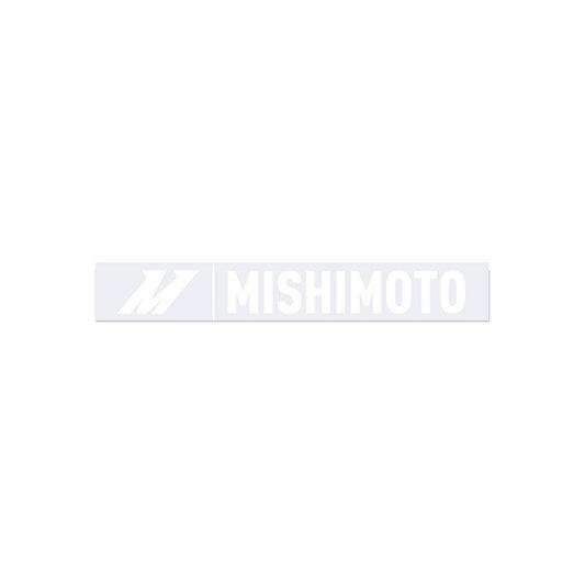 Mishimoto Small Silver Mishimoto Decal, 1.5 x 10 MMPROMO-STK-SSM
