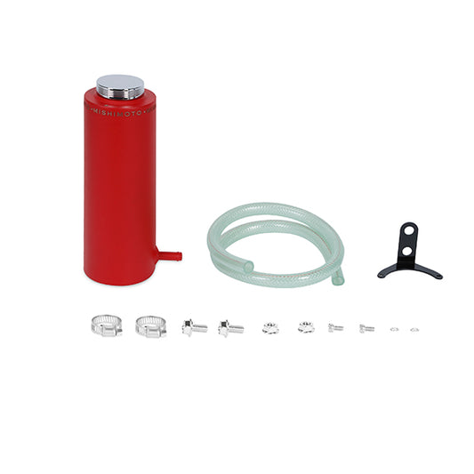 Mishimoto Aluminum Coolant Reservoir Tank, Wrinkle Red MMRT-CAWRD