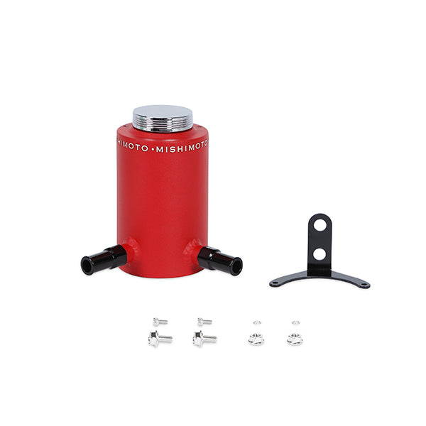 Mishimoto Aluminum Power Steering Reservoir Tank, Wrinkle Red MMRT-PSAWRD