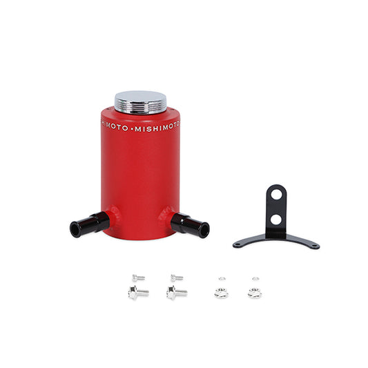 Mishimoto Aluminum Power Steering Reservoir Tank, Wrinkle Red MMRT-PSAWRD