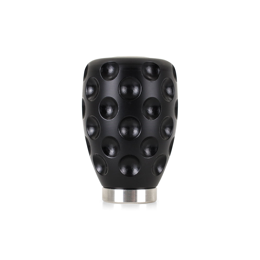 Mishimoto Weighted Steel Core Shift Knob, Dimple, Black MMSK-DMPL-BK