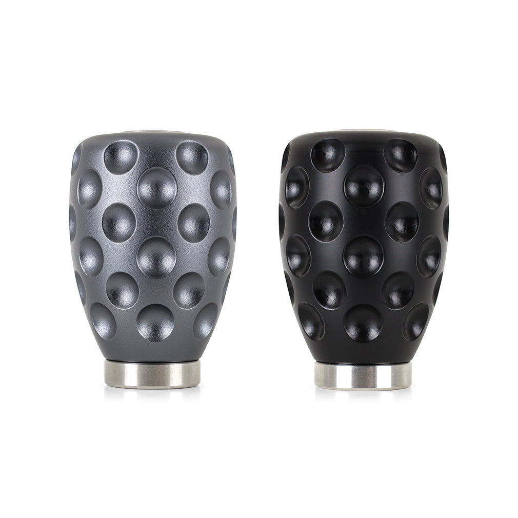 Mishimoto Weighted Steel Core Shift Knob, Dimple, Gunmetal MMSK-DMPL-GM