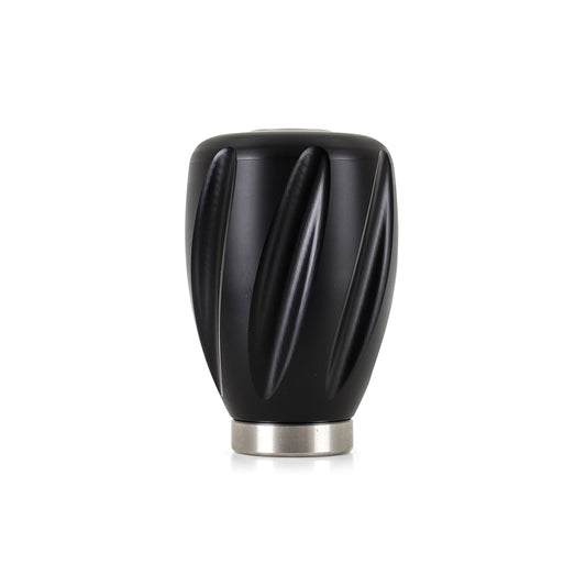 Mishimoto Weighted Steel Core Shift Knob, Twist, Black MMSK-TWST-BK