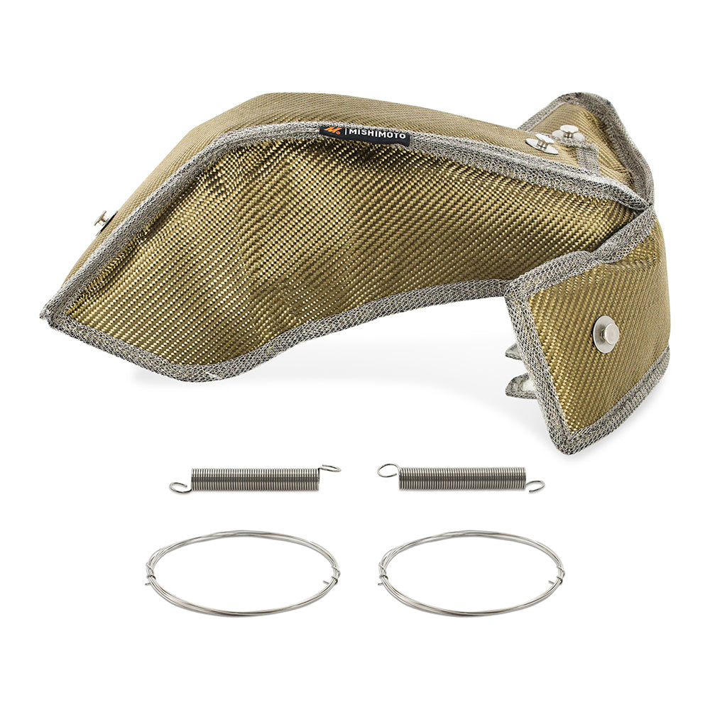 Mishimoto Titanium Turbo Blanket, Fits Ford Mustang EcoBoost 2015+ MMTB-MUS4-15